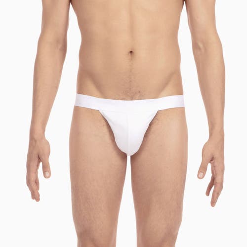 Shop Hom Classic Tanga Brief In White