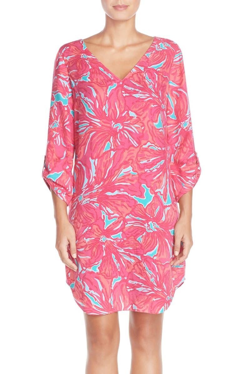 Lilly Pulitzer® 'Arielle' Print Crepe Shift Dress | Nordstrom