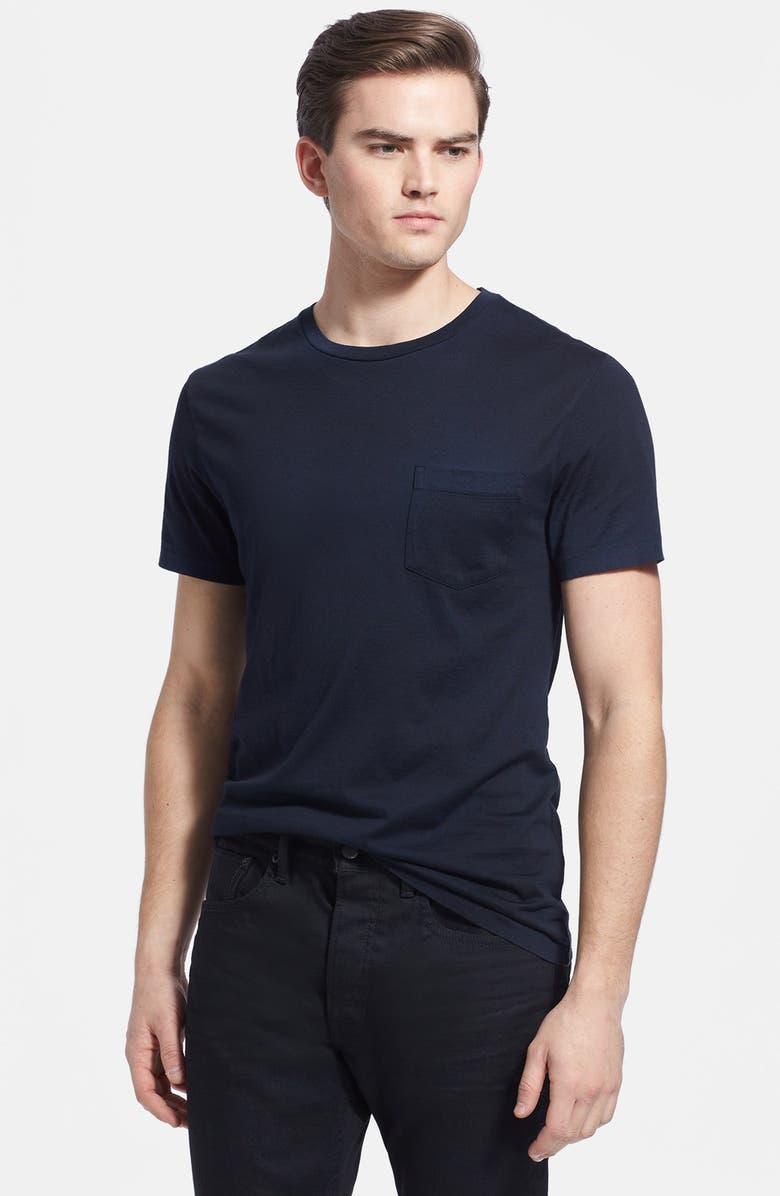 Ralph Lauren Black Label Pima Cotton Pocket Crewneck T-Shirt | Nordstrom