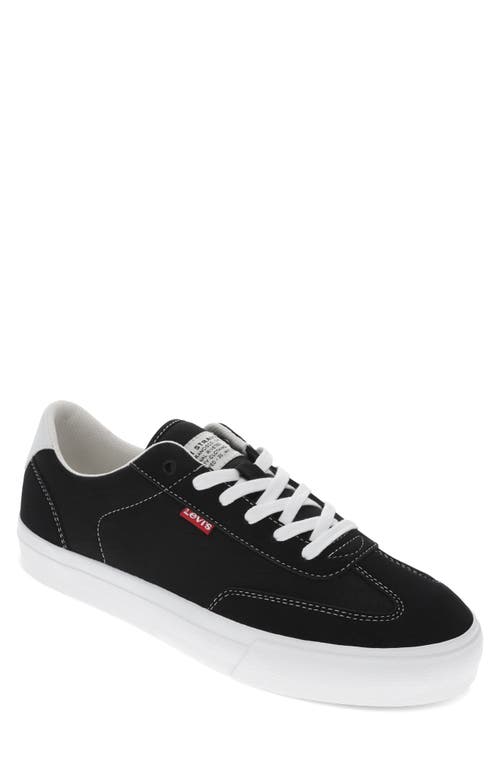 Shop Levi's® Lux Vulcanized Sneaker In Black/white