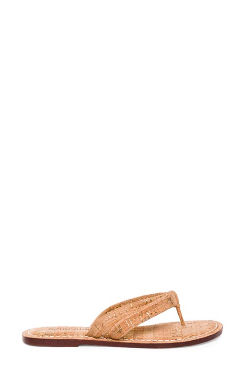 Shop Bernardo Footwear Bernardo Miami Sandal In Cork/gold