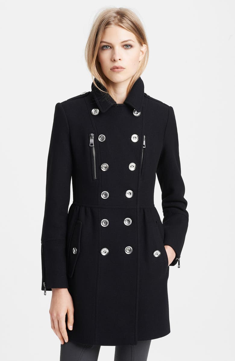 Burberry Brit 'Winsleigh' Double Breasted Military Coat | Nordstrom