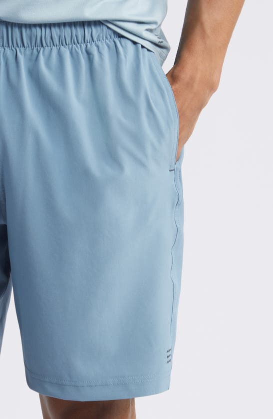 Shop Free Fly Breeze Shorts In Blue Fog