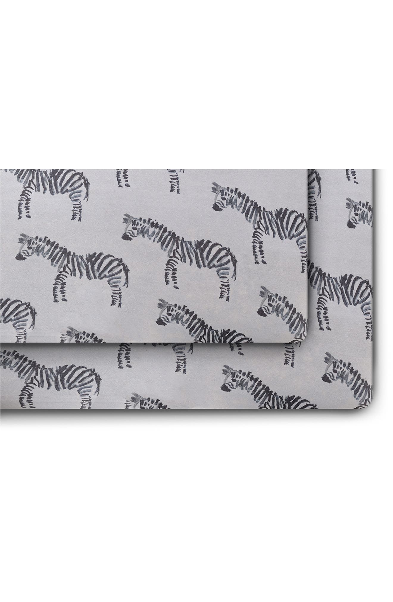 Oilo 2Pack Zebra Jersey Crib Sheet Nordstrom