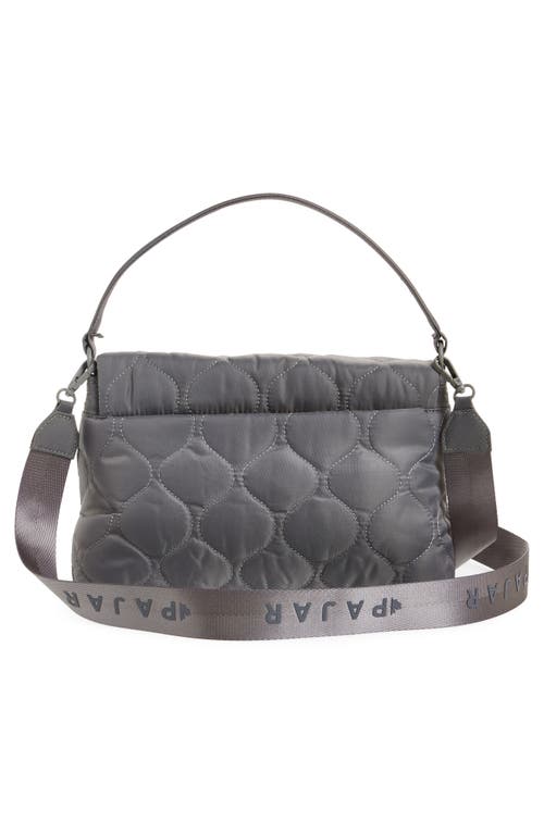 Pajar Top Shoulder Nylon Shoulder Bag In Grey