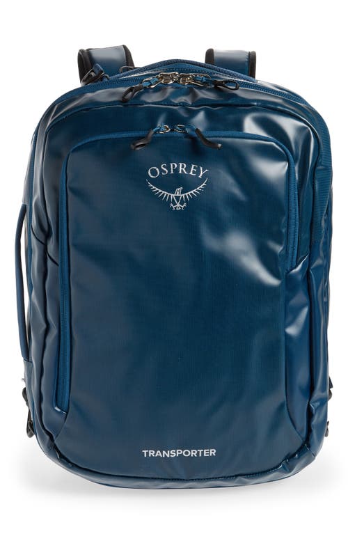 Osprey Transporter Global Carry-On Travel Backpack in Venturi Blue at Nordstrom