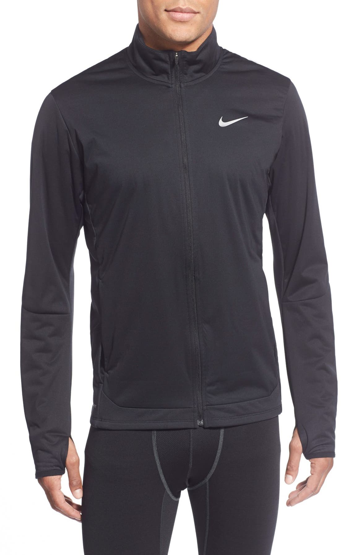 Nike 'Shield' Zip Front Running Jacket | Nordstrom