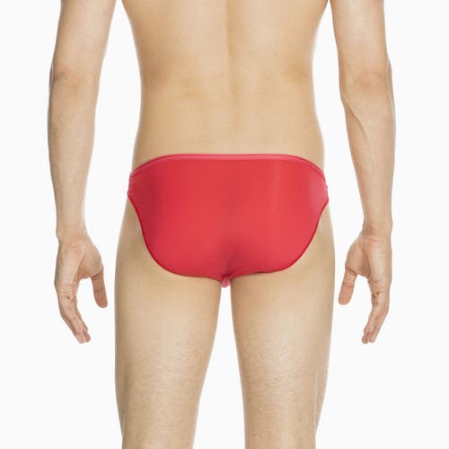 Hom Plumes Micro Brief In Red
