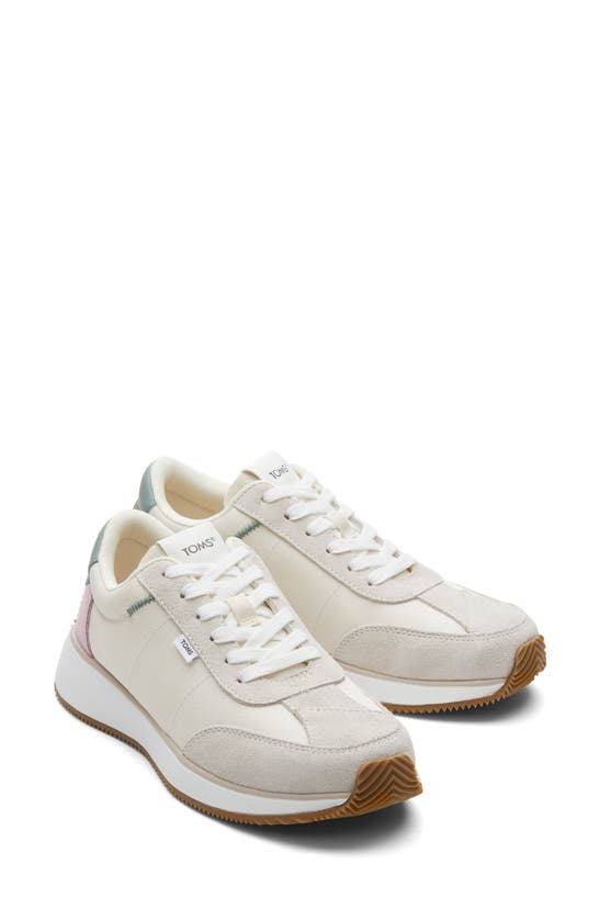 Toms Women's Wyndon Lace Up Low Top Jogger Sneakers In Natural