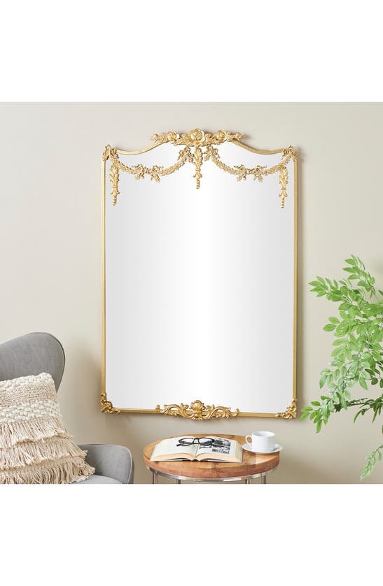 Shop Vivian Lune Home Filigree Wall Mirror In Gold