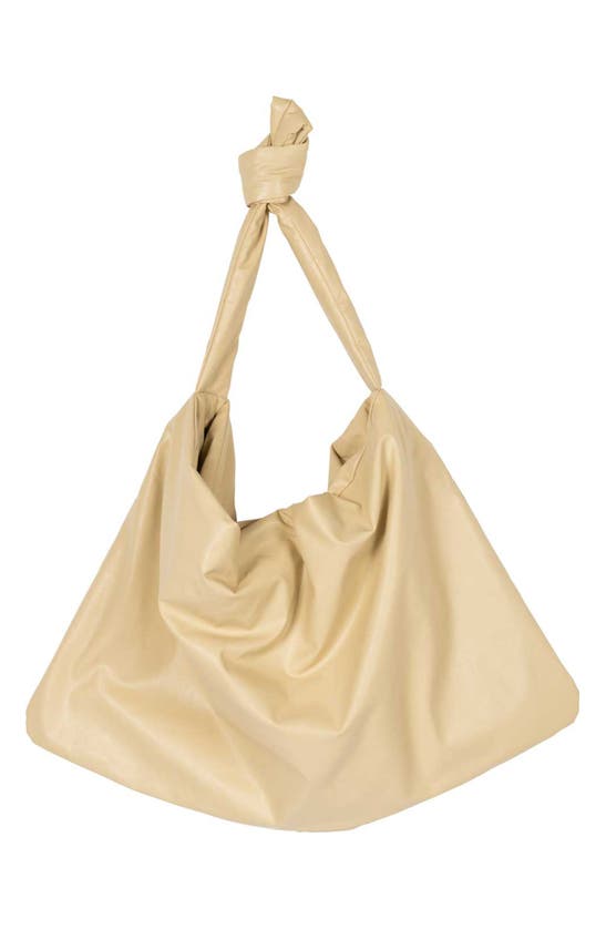 KASSL SMALL SQUARE OILED CANVAS BAG