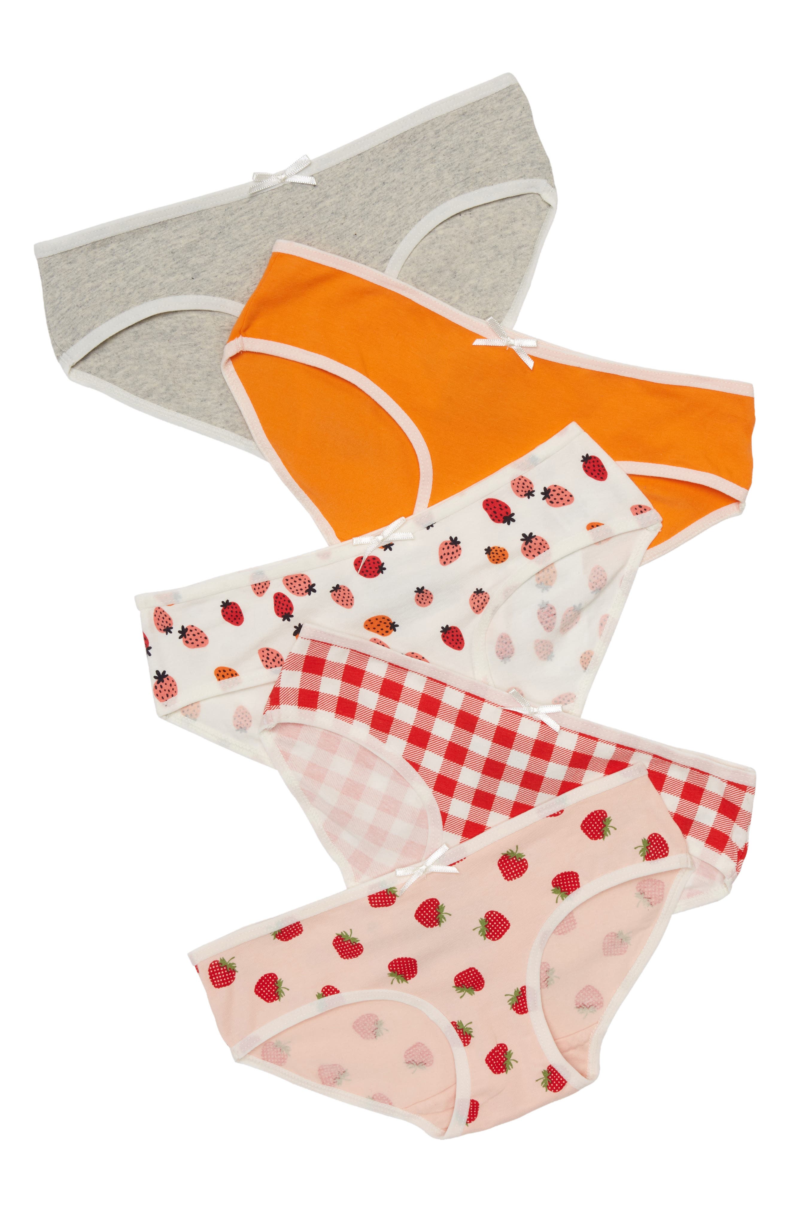 Tucker + Tate 5-Pack Hipster Briefs in Strawberry Picnic Pack