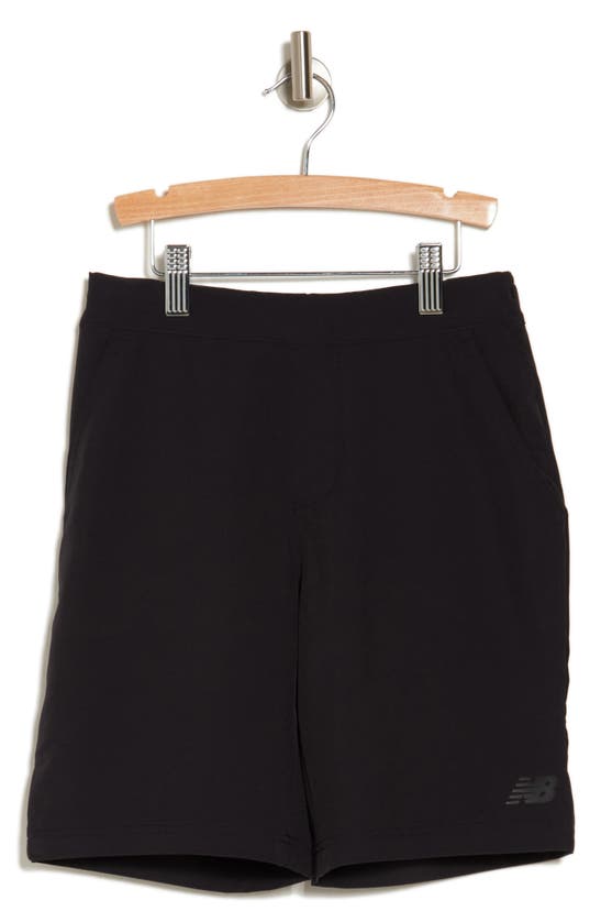 Shop New Balance Kids' Pull-on Golf Shorts In Black