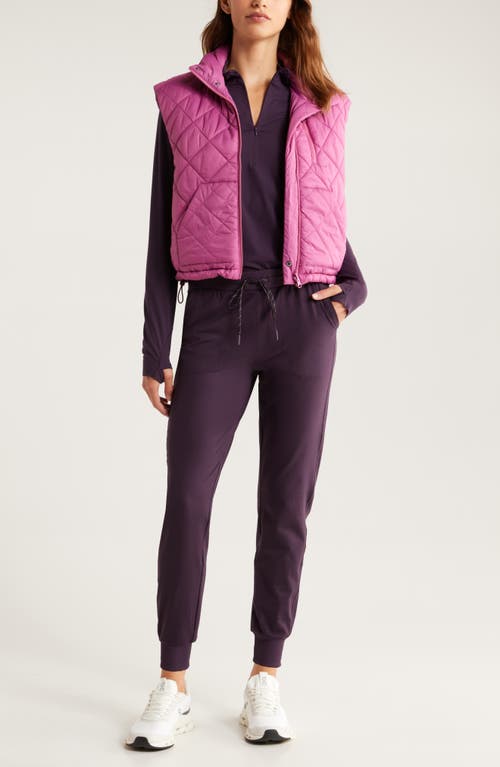 ZELLA ZELLA REVERSIBLE QUILTED NYLON PUFFER VEST 