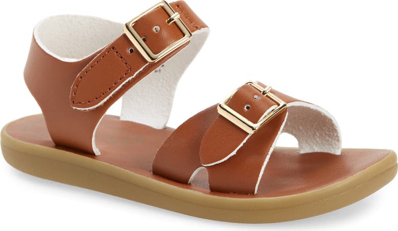 FOOTMATES Waterproof Sandals For Kids - Slip-Resistant With Hook & Loop & Buckle Closure For Ages 0-8
