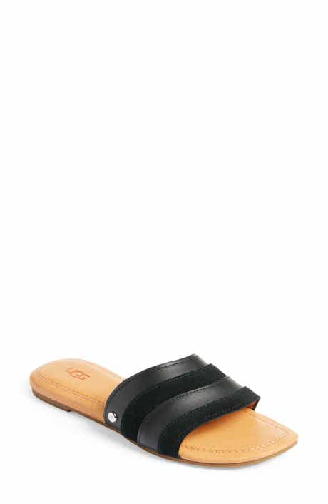 UGG® UGG Eirene Espadrille Wedge Slide Sandal | Nordstrom