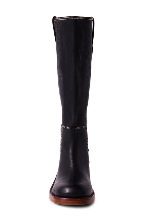 Shop Free People Blaze Block Heel Boot In Victorian Black Lear