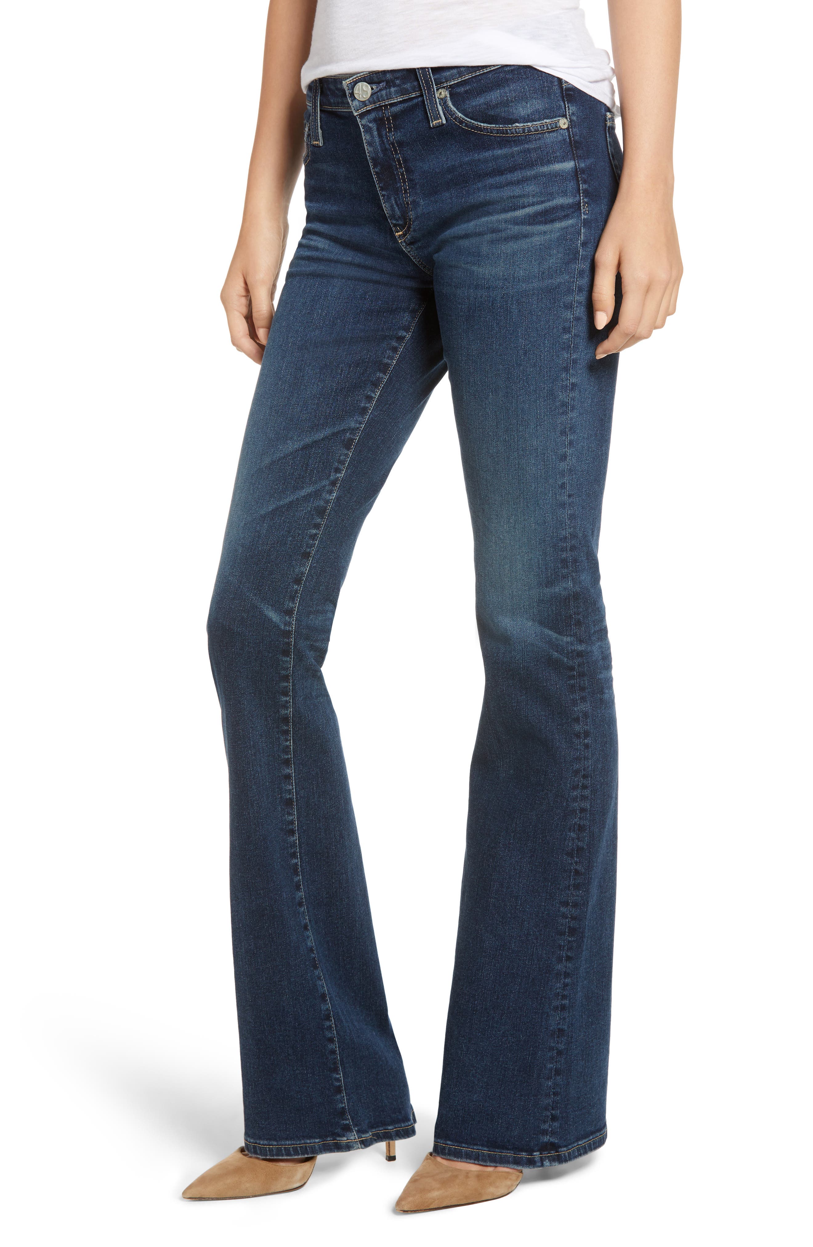 AG Angel Flare Jeans (10 Years Transcendence) Nordstrom