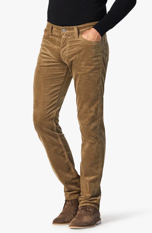 Shop 34 Heritage Charisma Relaxed Fit Stretch Corduroy Pants In Tobacco Cord