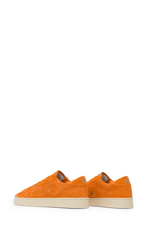 Shop P448 Jack Suede Low Top Sneaker In Orange