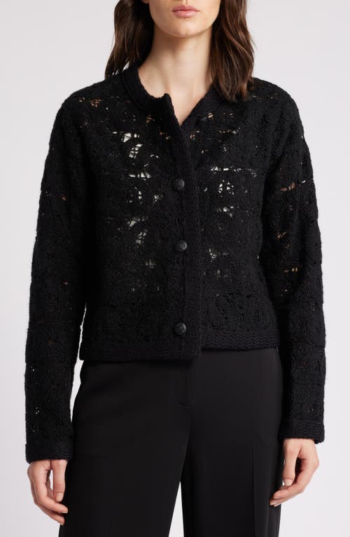 Shop Kobi Halperin Cece Cardigan Sweater In Black