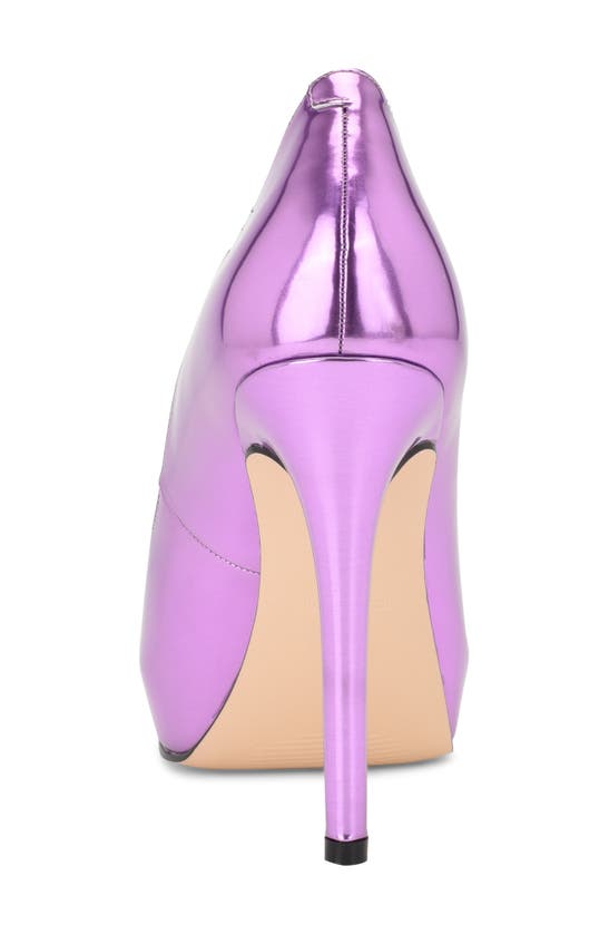 NINE WEST HILARE PEEP TOE PLATFORM PUMP