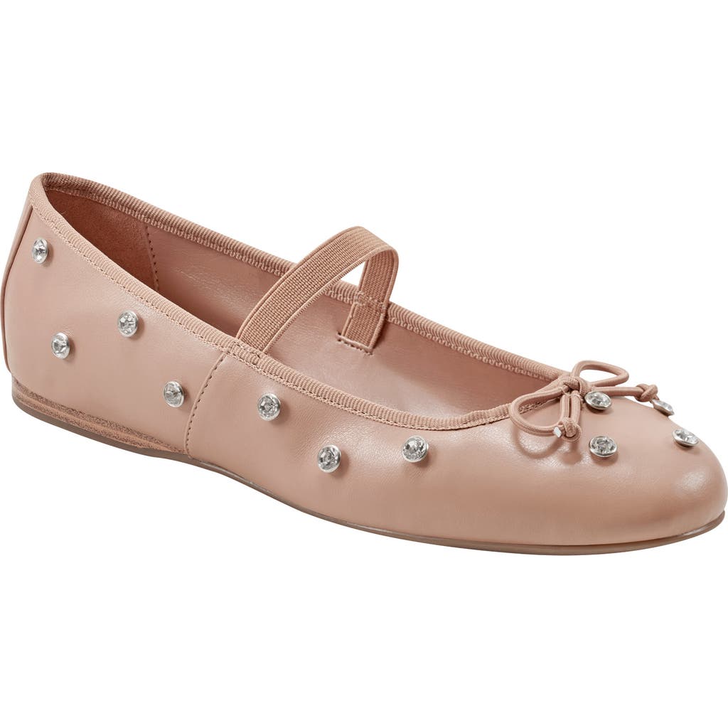 Bandolino Women's Prity Mary Jane Embellished Ballet Flats In Medium Natural