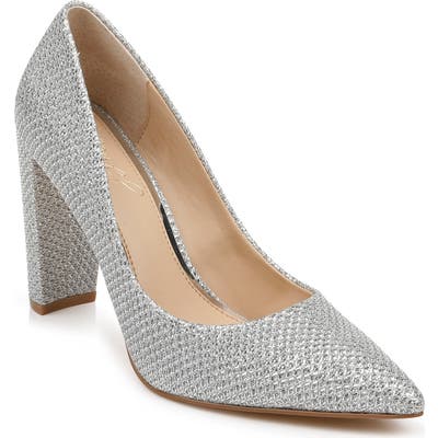 Jewel Badgley Mischka Rumor Pump, Metallic
