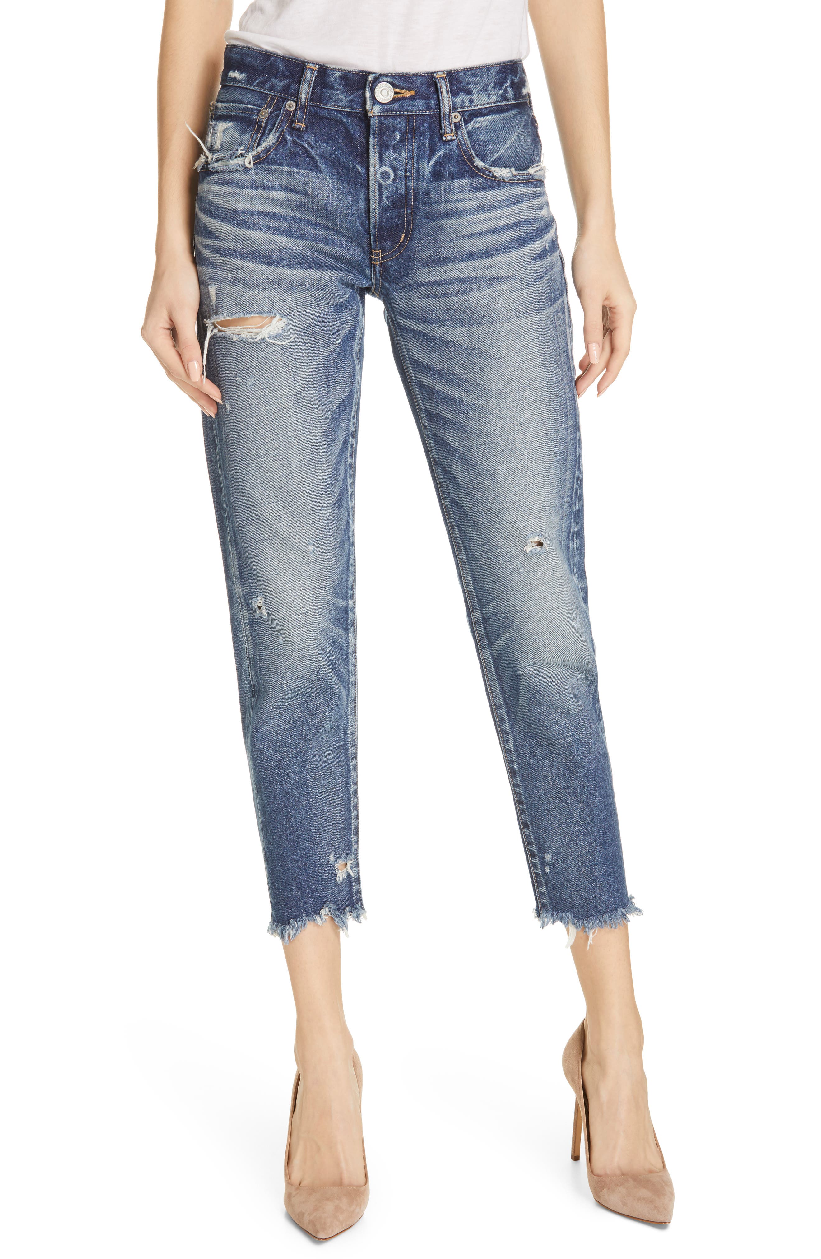 moussy kelley tapered jeans