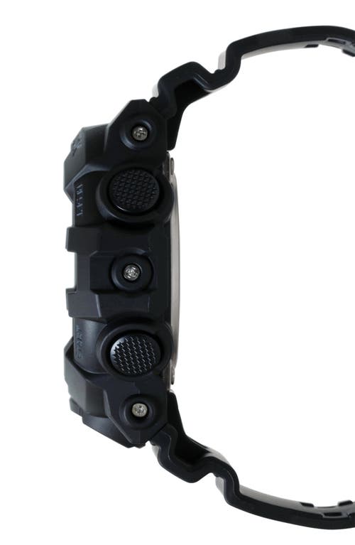 G-shock Men's Black Resin Watch, 53.4mm, Ga700wd-1a In Black
