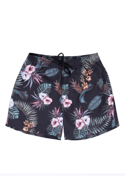 Print Swim Trunks