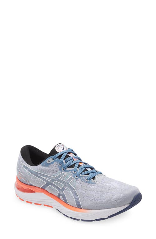 ASICS® GEL-Cumulus 23 Running Shoe in Grey/White