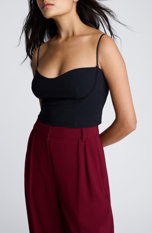 Kenneth Cole Bustier Camisole In Black