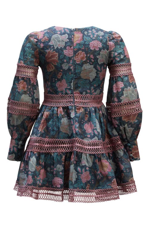 Bardot Junior Girls' Carminia Floral Print Mini Dress - Little Kid, Big Kid In Wall Floral