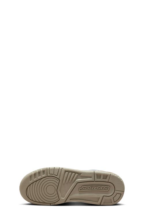 Shop Nike Kids' Spizike Low Sneaker In White/brown/light Bone