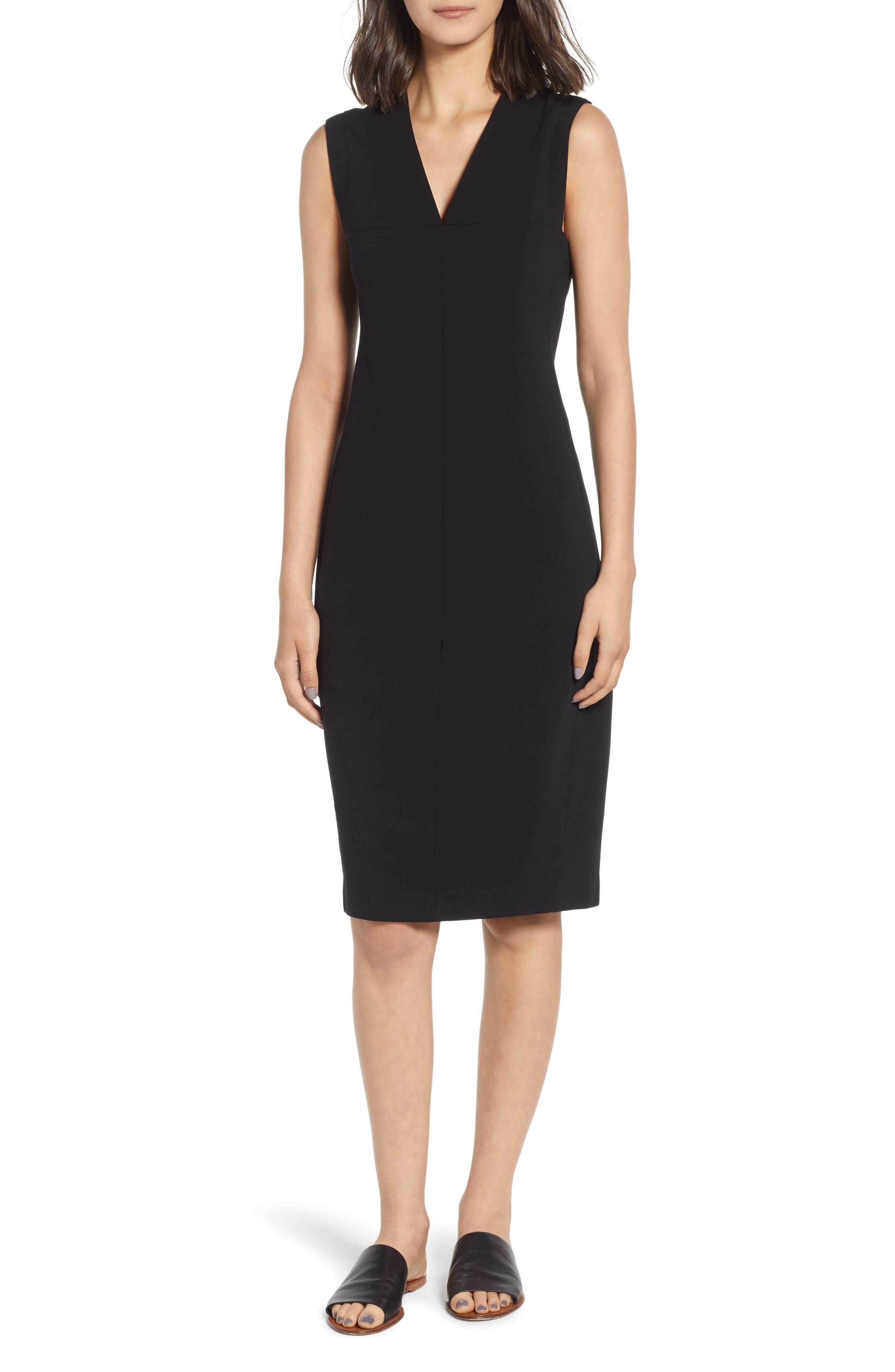 nordstrom v neck dress