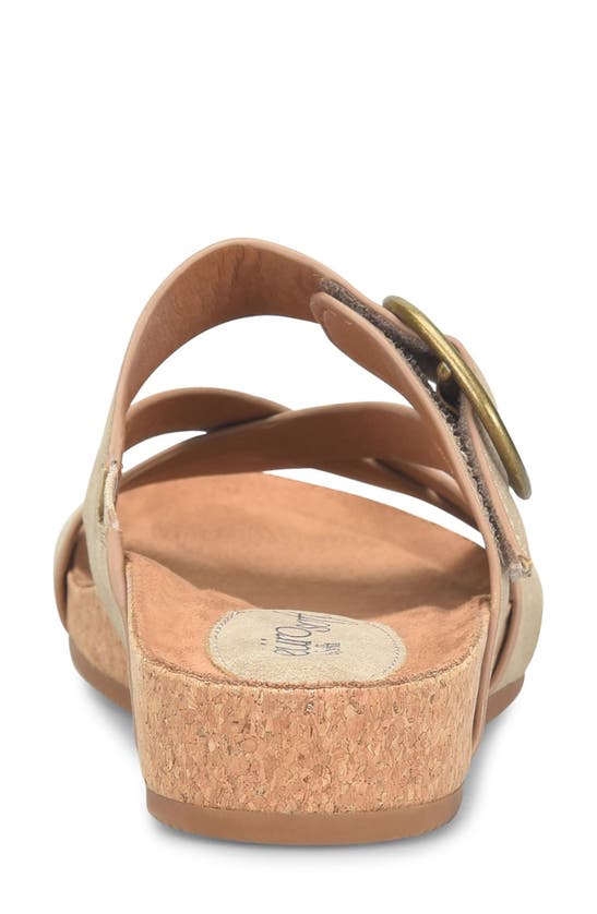 Eurosoft Gwenda Slide Sandal In Stone Taupe