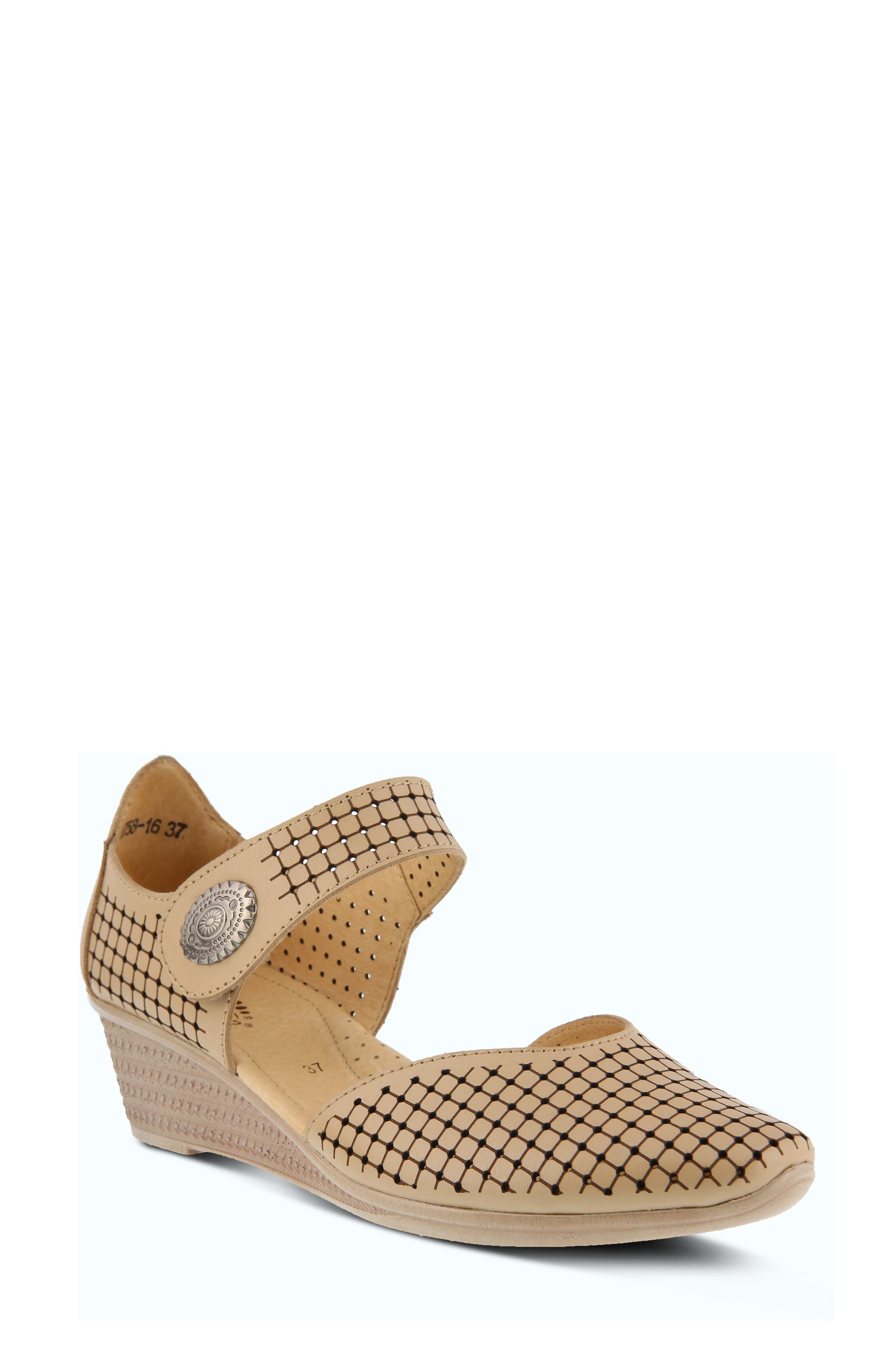 Spring Step Desiree Pump, Beige
