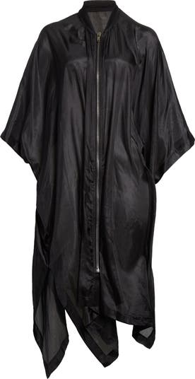 Rick Owens 21SS SHORT ZIPPED CAPE 38