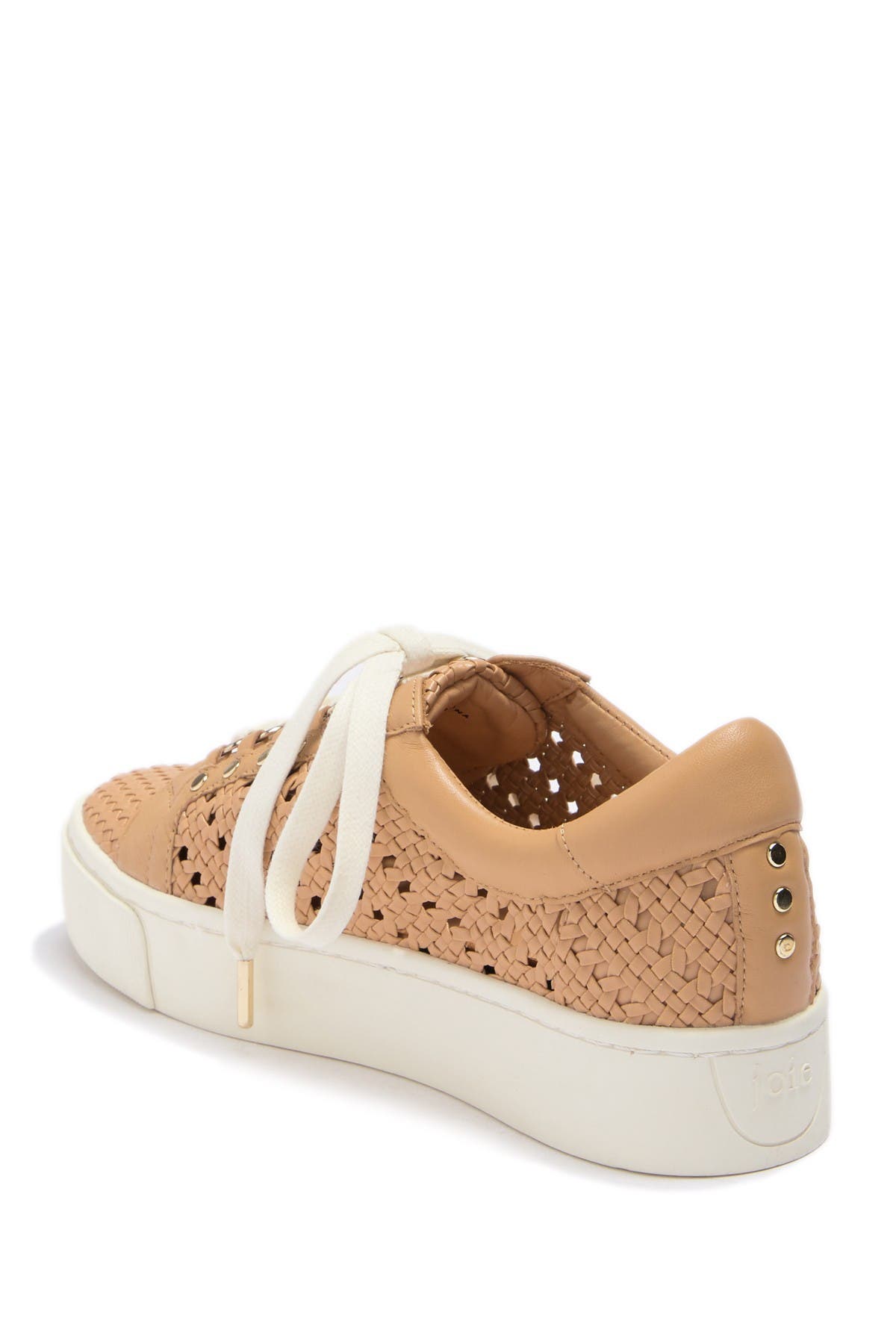 woven platform sneakers