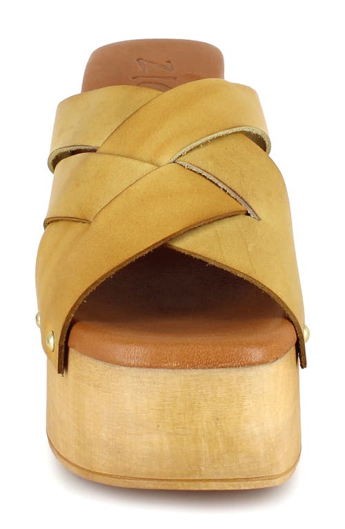 ZIGI ZIGI SURIEL PLATFORM SLIDE SANDAL