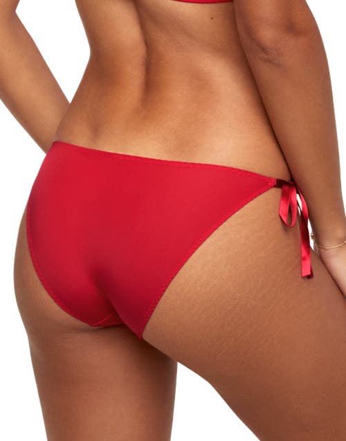 Shop Adore Me Claussa Bikini Panties In Dark Red