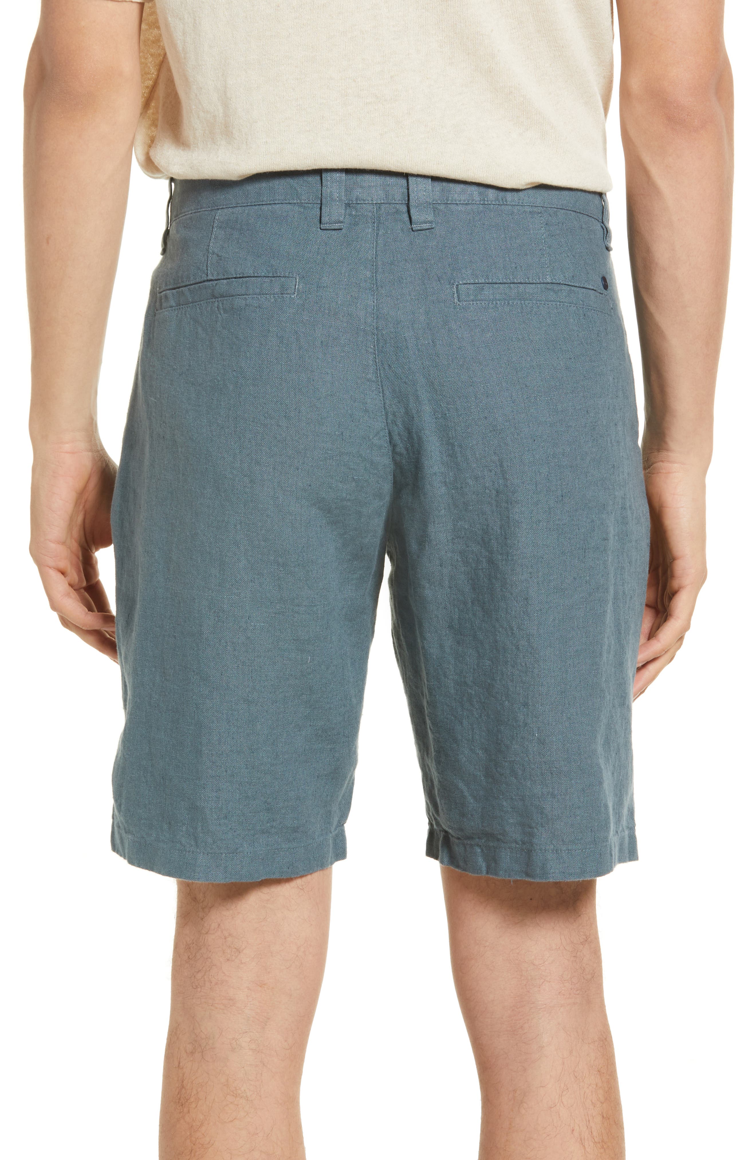 NN07 Crown 1196 Linen Shorts | Nordstrom