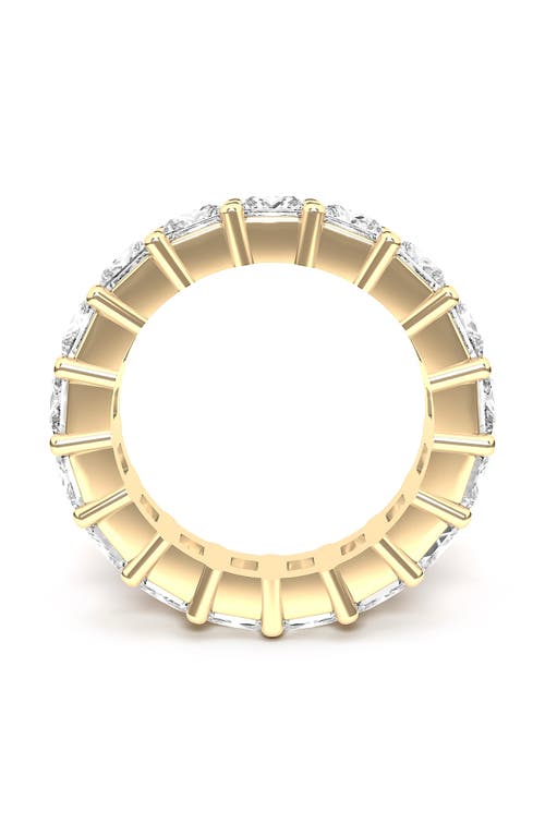 Shop Hautecarat Lab Created Diamond Eternity Ring In Yellow Gold