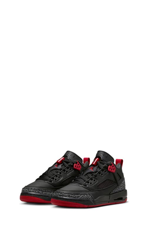 Nike Kids' Spizike Low Trainer In Black/red/grey