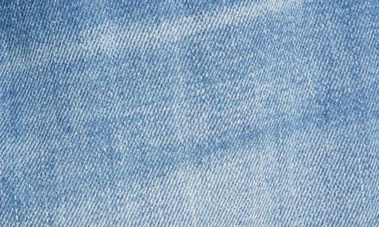 R13 DAMON PLEATED HIGH WAIST DENIM SHORTS