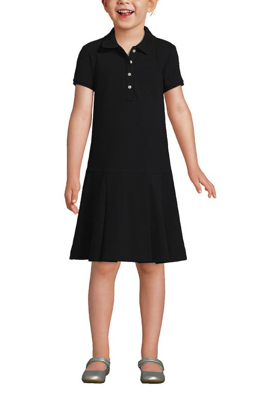 LANDS' END LANDS' END SCHOOL UNIFORM GIRLS SHORT SLEEVE MESH PLEATED POLO DRESS