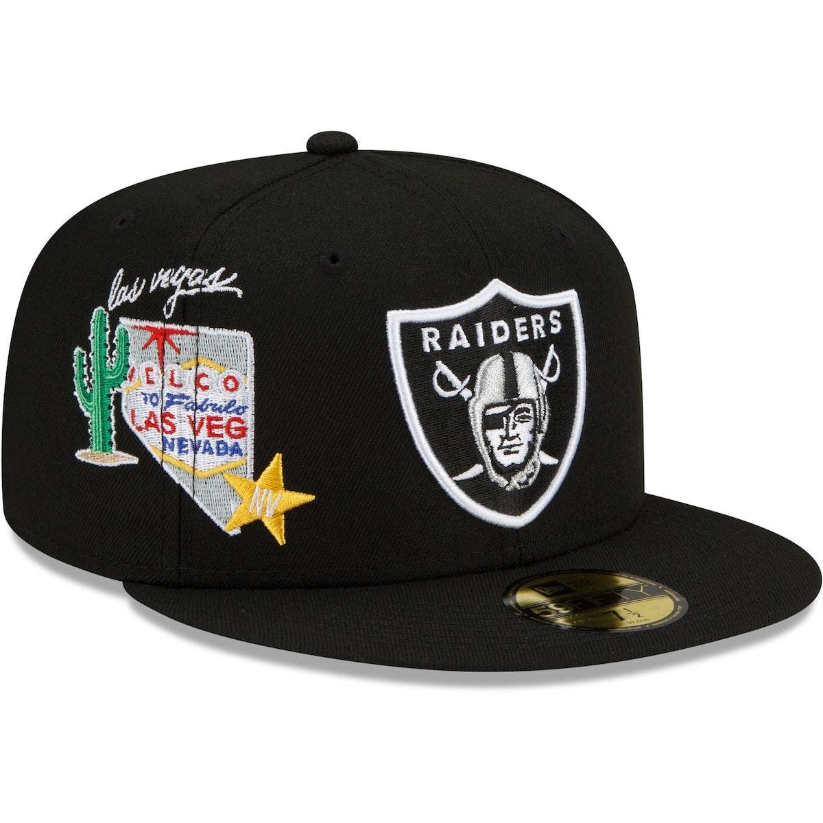 raiders new era hat