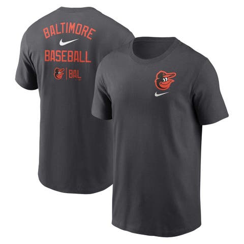 Men's Gray Creighton Bluejays Baseball Name Drop T-Shirt