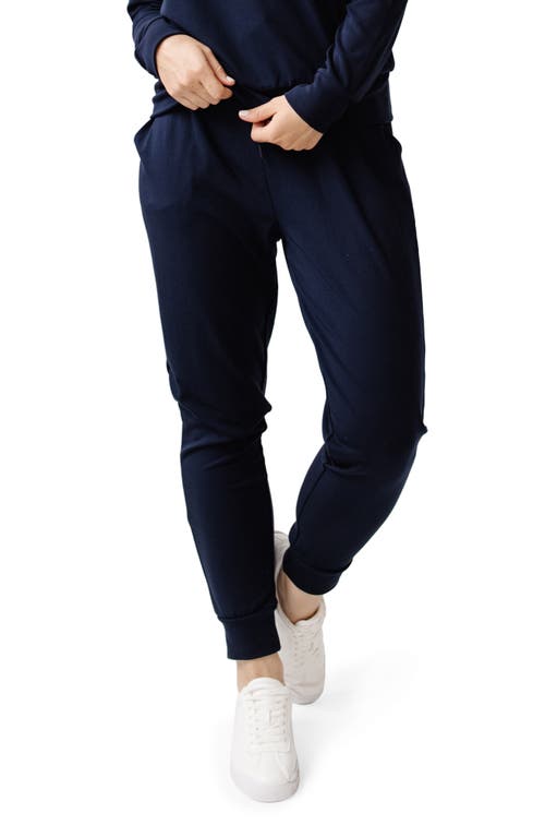 Cozy Earth Jogger Sweatpants in Navy